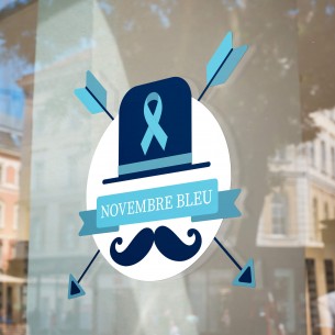 Stickers Novembre bleu