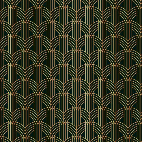 Crédence adhésive art déco design