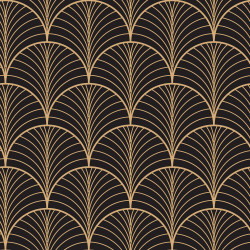 Crédence adhésive art déco design arches