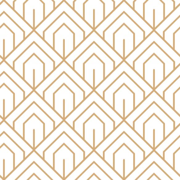 Crédence adhésive art déco motifs géométriques