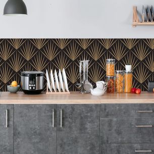 Crédence adhésive art déco design 2