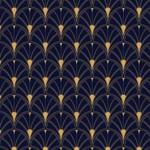 Crédence adhésive art déco design