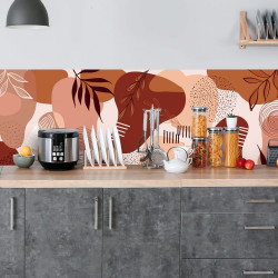 Crédence adhésive déco Terracotta