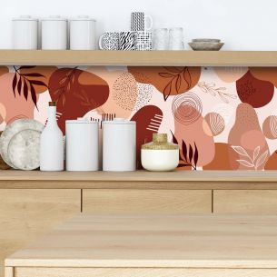 Crédence adhésive déco Terracotta 2