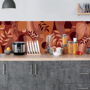 Crédence adhésive déco Terracotta 2