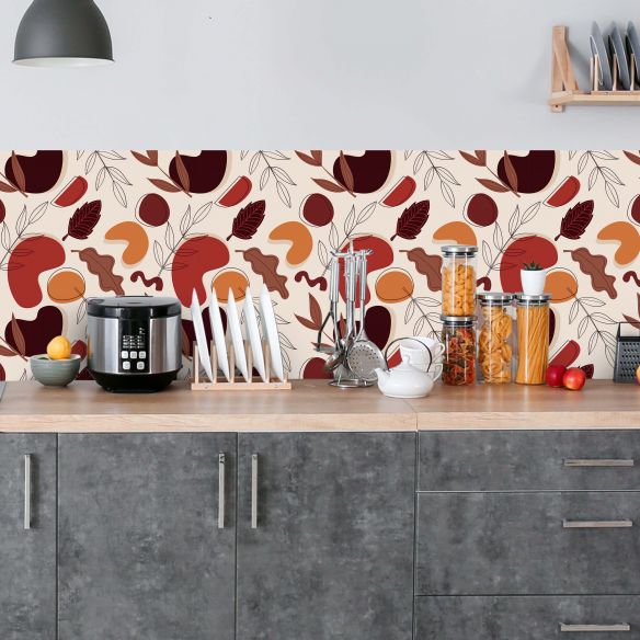 Crédence adhésive déco Terracotta