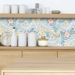 Crédence adhésive feuillage décoratifs