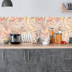 Crédence adhésive feuillage décoratifs