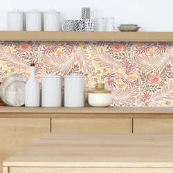 Crédence adhésive feuillage décoratifs