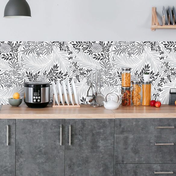 Crédence adhésive feuillage décoratifs