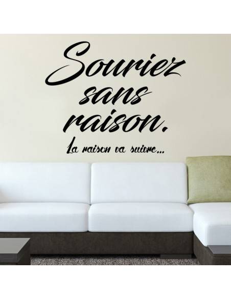 Stickers muraux citation motivation