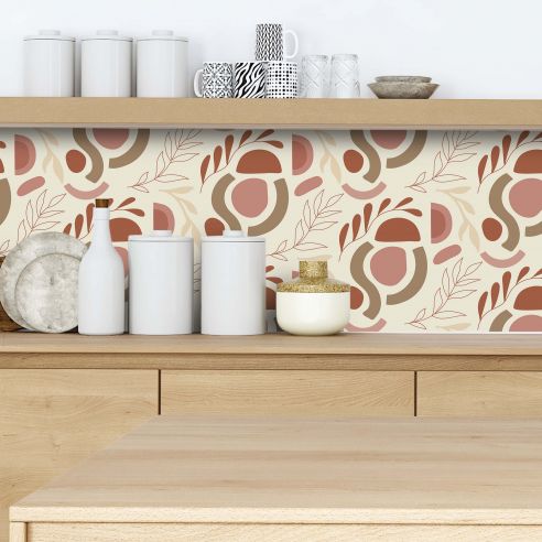 Crédence adhésive décoration boho chic