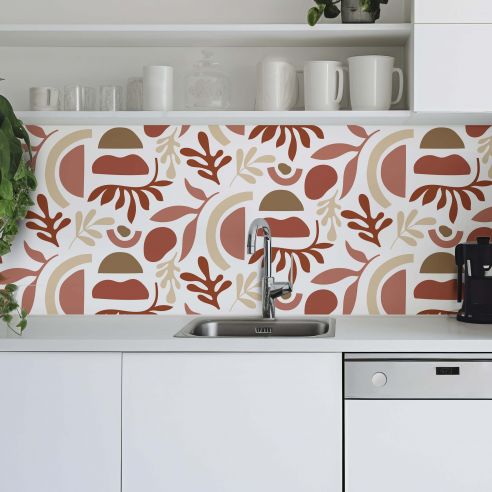 Crédence adhésive décoration boho chic