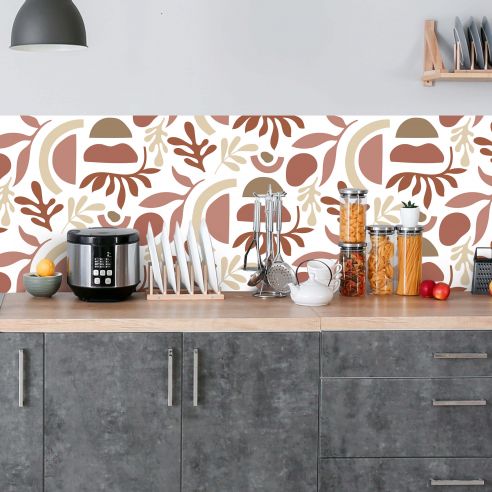 Crédence adhésive décoration boho chic