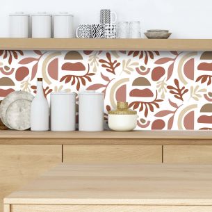 Crédence adhésive décoration boho chic