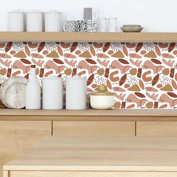 Crédence adhésive décoration boho chic