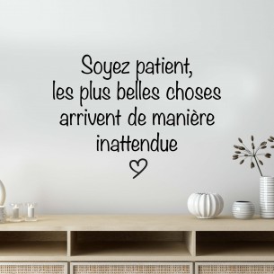 Stickers citation soyez...