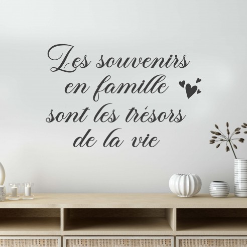 Stickers les souvenirs en famille