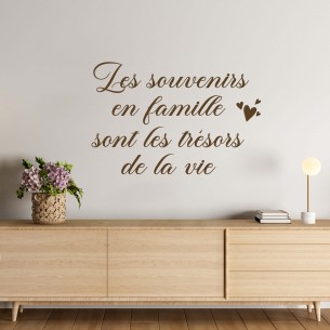 Stickers les souvenirs en...