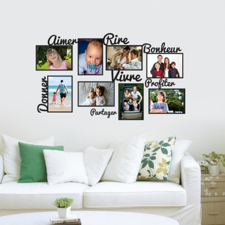 Stickers muraux cadres photos