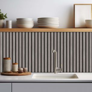 Crédence adhésive imitation tasseaux bois 006