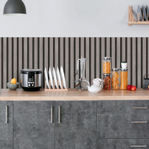 Crédence adhésive imitation tasseaux bois 006