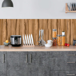 Crédence adhésive effet bois WOOD001
