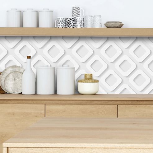 Crédence adhésive effet design 3D 001