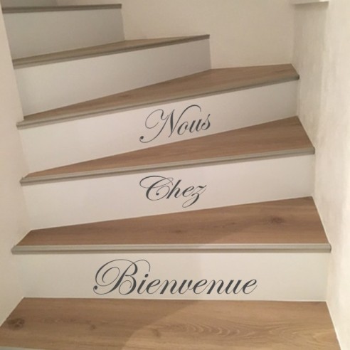 Stickers contremarche escalier