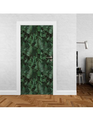 Sticker porte feuillage