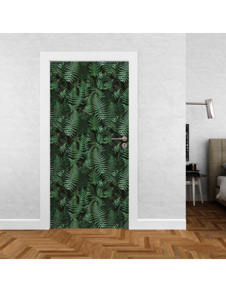 Sticker porte feuillage
