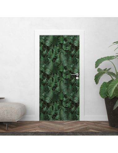 Sticker porte feuillage