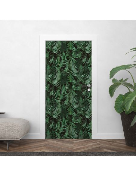 Sticker porte feuillage