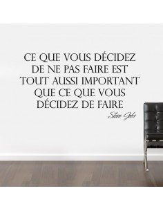 Sticker citation Steve Jobs 2