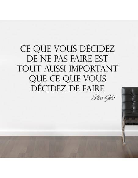 Sticker citation Steve Jobs