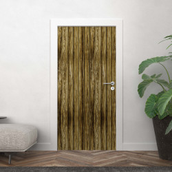 Sticker portes effet bois 010