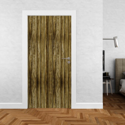 Sticker portes effet bois 010