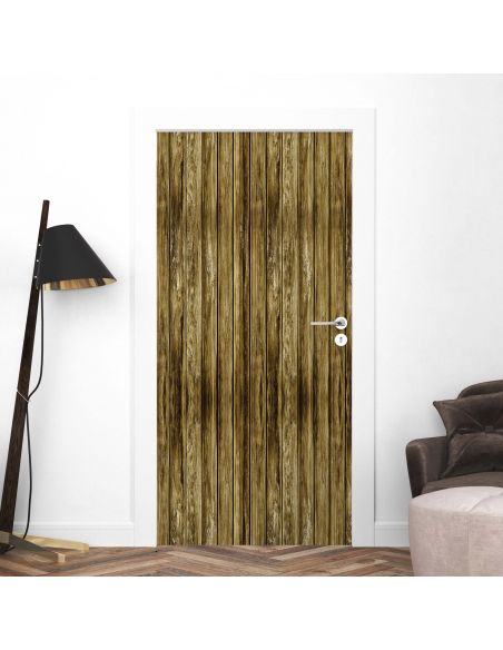 Sticker portes effet bois 010