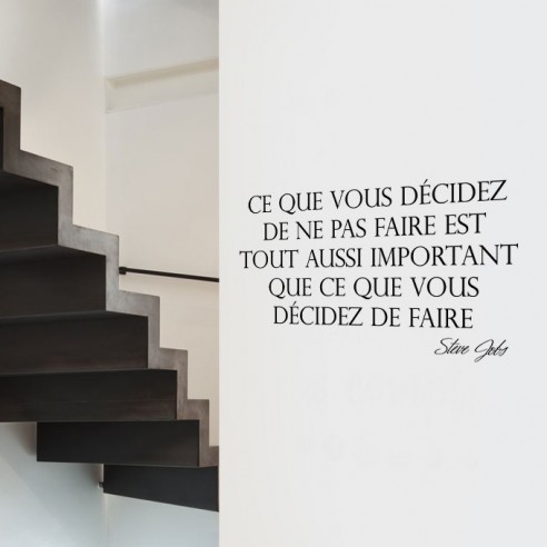 Sticker citation Steve Jobs