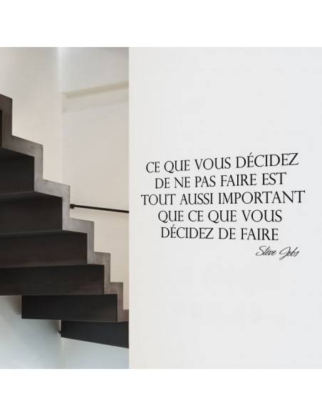 Sticker citation Steve Jobs