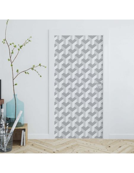 Sticker portes design 3D