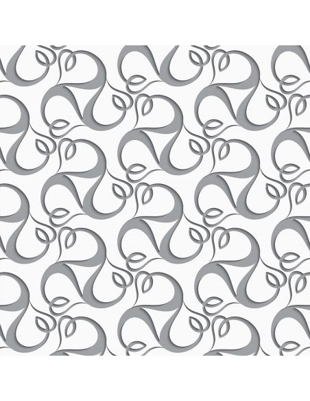 Sticker portes design floral 3D