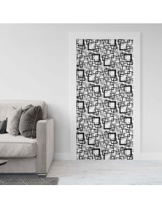 Sticker portes déco design