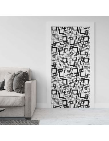 Sticker portes déco design