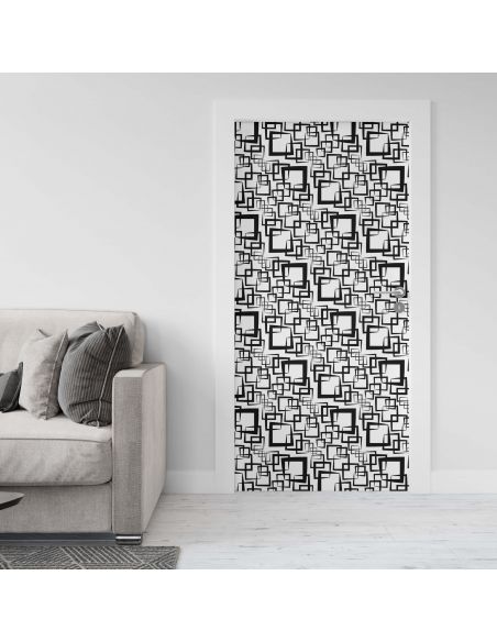 Sticker portes déco design