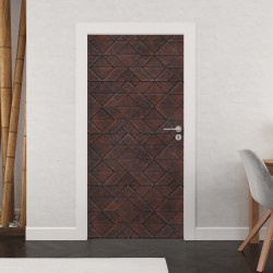 Sticker porte design industriel