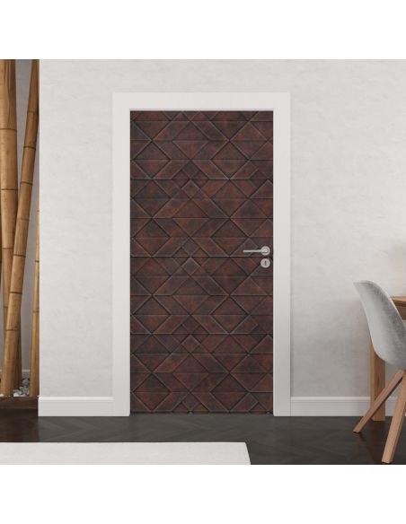 Sticker porte design industriel