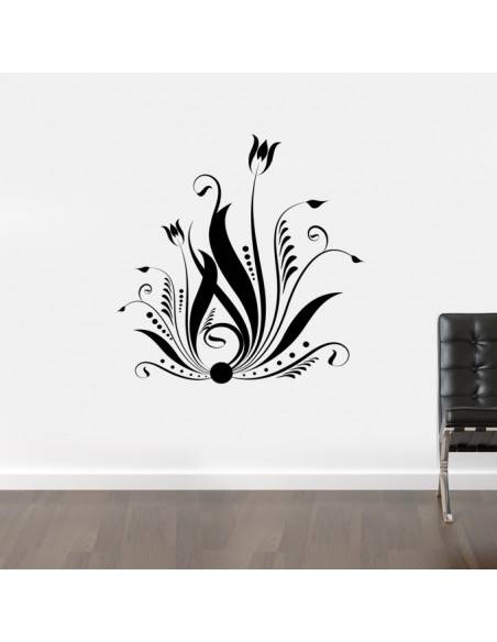 Sticker déco floral design