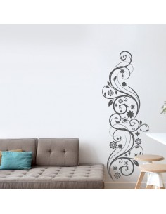 Sticker déco floral