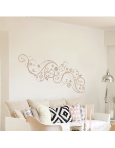 Sticker déco floral 2